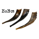 Shofar De Chifre De Cabra Italiana 25 A 29 Cm