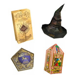 Set Harry Potter Candy Box Mapa Sombrero Imprimible Pdf