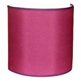 Aplique De Pared En Tela Bordo 20-20/ 2 0 Cm Alt Pr