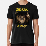 Remera King Of This Gym Algodon Premium