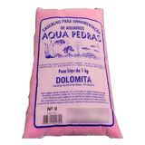 Cascalho Dolomita Rosa Nº 0 1kg P/ Aquário Ornamental