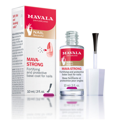 Base Fortificante - Rico Em Silício 10ml Strong - Mavala