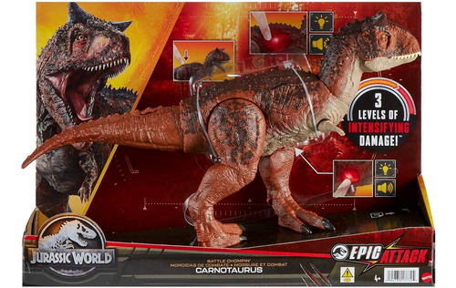 Jurassic World - Carnotaurus Epic Attack - Original Mattel