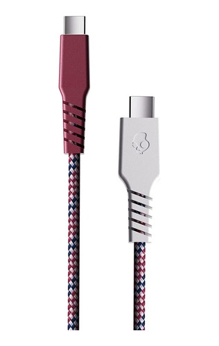 Skullcandy Cable De Carga Usb Tipo C A Tipo C Doble Trenzado