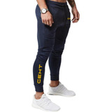 Calça Treino Fitness Estampada Geht Em Moletom Peluciado Top