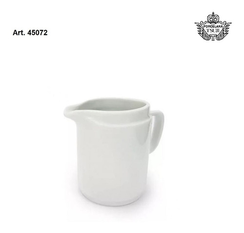 Cremera Lechera Porcelana Tsuji 450 Chica Blanca 75cc