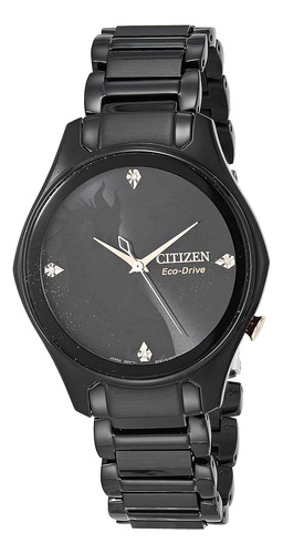 Reloj De Cuarzo Citizen Eco-drive Disney Para Mujer, Acero I