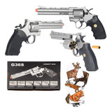 Marcadora Airsoft Revolver Resorte 6mm Xtreme C