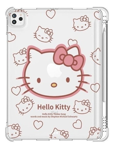 Fundas Para iPad De Hello Kitty Con Funda Para Bolígrafo