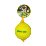 Juguete Para Perros Caucho Y Fieltro Pelota 8 Cm Pethome