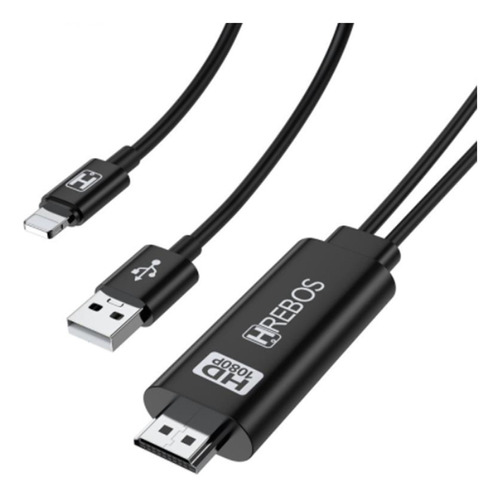 Adaptador Usb-c Hdmi  Hdtv Hs-153 iPhone Para Espelhar