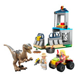 Lego Jurassic World 76957 Huida Del Velocirraptor