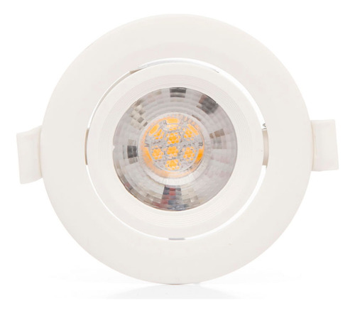 Spot Led Redondo Orientable 6w Luz Día X 10 U. Sica 911281