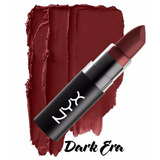Labial Nyx Professional Makeup Matte Lipstick Color Dark Era