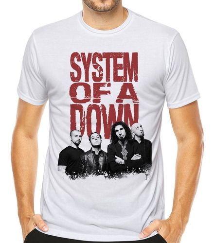 Camisetas System Of A Down Bandas De Rock Soad Artistas Moda