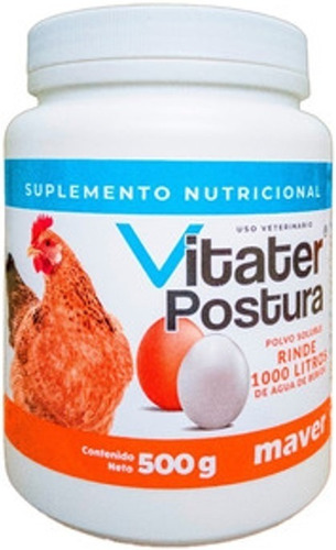 Vitater Postura 1/2 Kg& Multivitaminico & Maver