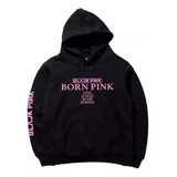 Saco Buso Buzo Hoodies Capota Diseño Black Pink Born Adulto