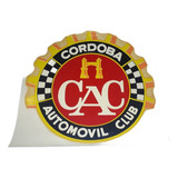 Calcomanía Antigua Al Agua Córdoba Automóvil Club