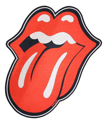 Alfombra Decorativa Lengua Rolling Stones