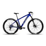 Bicicleta Aro 29 Masculina Ksw Aluminio 21 Marchas Mtb Mcz18 Cor Azul-escuro Tamanho Do Quadro 17