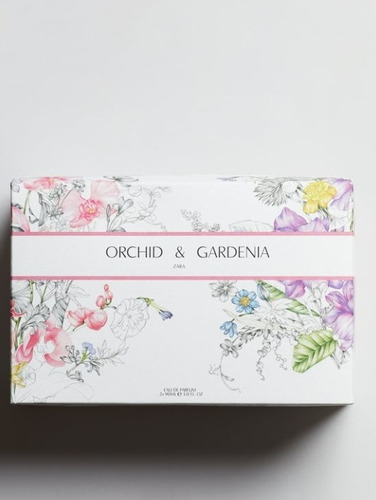 Zara Gardenia Edp 90 Ml + Orchid Edp 90 Ml (3.0 Fl. Oz).