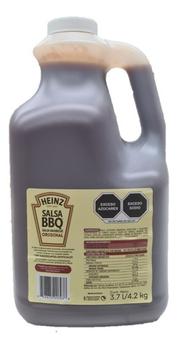 Salsa Bbq Barbecue Heinz Para Alitas 3.8 L 4 Kg