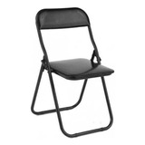 01.06 Silla Plegable Negro Para La Cifra De Soldados De La