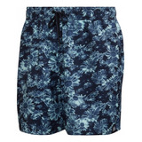 Shorts Masculino Estampa Floral adidas Natação Unitefit 