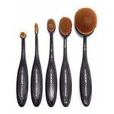 Heburn Kit 1600 Master Brush X5 Pinceles Brochas Maquillaje