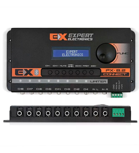 Processador De Audio Expert Px8.2 C/ Bluetooth Connect 8 Via
