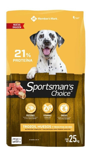 Alimento Para Perro Sportsman's Choice Trozos Y Huesos De 25