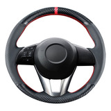 Kivnto Funda De Volante De Fibra De Carbono Para Mazda Cx-5