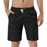 Short Bermuda Pantalón Corto Hombre Cintura Elástica 