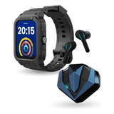 Kit Smartwatch Era Xtream Deportivo + Audífonos Dark Gemgame