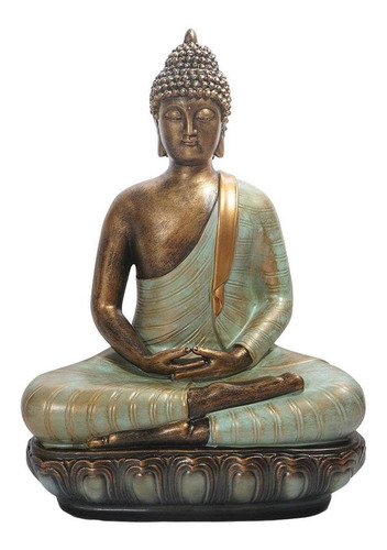 Estatuilla De Adorno De Buda Meditando Jardín Estatua De