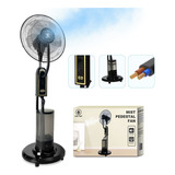 Ventiladores Con Agua Pulverizada Control Remoto Negro