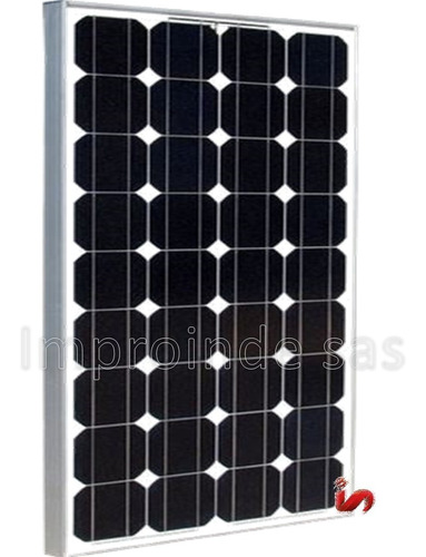 Panel Solar Monocristalino 150w/12v, Marco Negro, Mc4, Retie