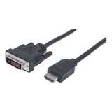 Cable Hdmi Macho A Dvi-d 24+1 Macho, Enlace Dual, 1.8m