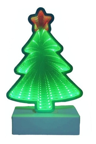 Adorno De Navidad Lámpara Decorativa 3d Con Iluminación Led