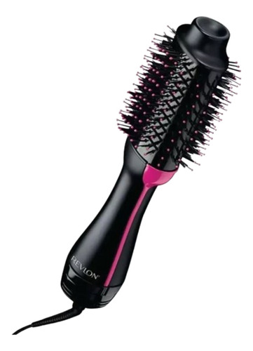 Cepillo Secador Y Voluminizador Rvdr5222la2a Negro Y Fucsia