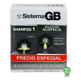 Sistema Gb 2 Shampoos 1 + 2 Soluciones 