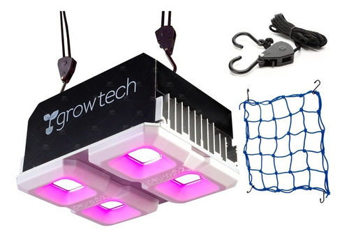 Panel Led Growtech 200w Full Spectrum Poleas Scrog Cultivarg