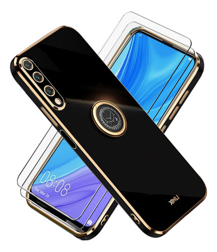 Ultra Slim Case Funda Para Huawei Y9s Carcasa + 2 Micas