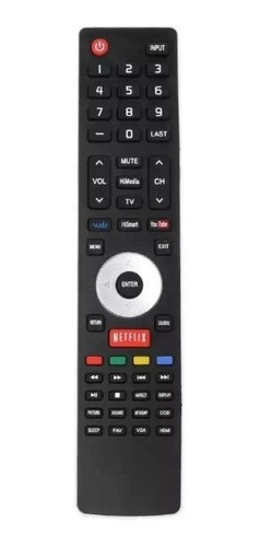 Control Pantalla Tv Hisense Smart Netflix Youtube En-33933hs