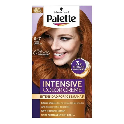 2 Pza Tinte Para Cabello Palette Intensive Color Creme 9-7 R Tono Sin tono | MercadoLibre