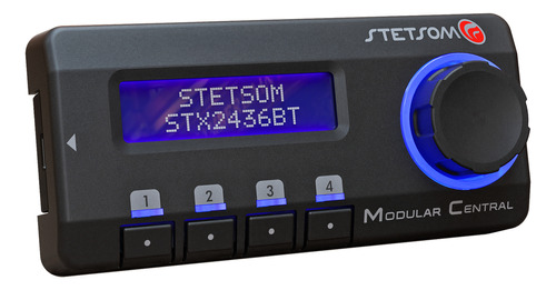 Controlador Remoto Smc Stetsom Processador Stx 2436 Bt