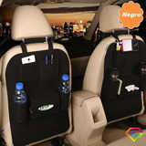 Organizador Par Pack Auto Respaldo De Asiento Multifunciones