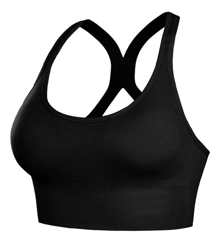 Brasier Top Deportivo Gym Yoga Sin Costuras Push Up