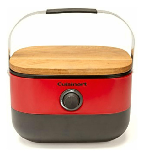 Cuisinart Cgg-750 Portátil, Parrilla De Gas Venture, Rojo