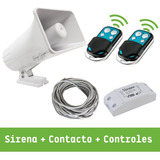 Alarma Vecinal Wifi Con Boton Panico Control Remoto Y App